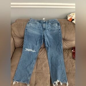 American Eagle jeans. Size 14 regular. 90’s straight. New with tags